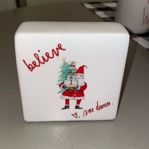 Rae Dunn Believe Block